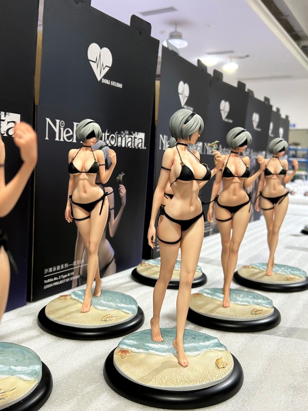 Doki Studio NieR Automata Swimwear 2B Hot Sexy 1/6 Statue